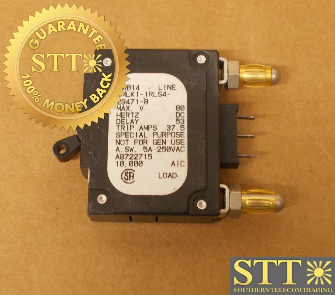 LMLK1-1RLS4-29471-8 AIRPAX 30 AMP DC BULLET CIRCUIT BREAKER
