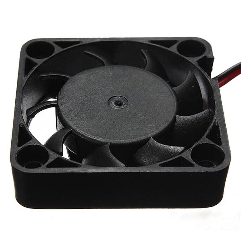 8pc 12V Mini Silent Cooling Computer Fan – Small 40mm x 10mm DC Brushless 2-pin