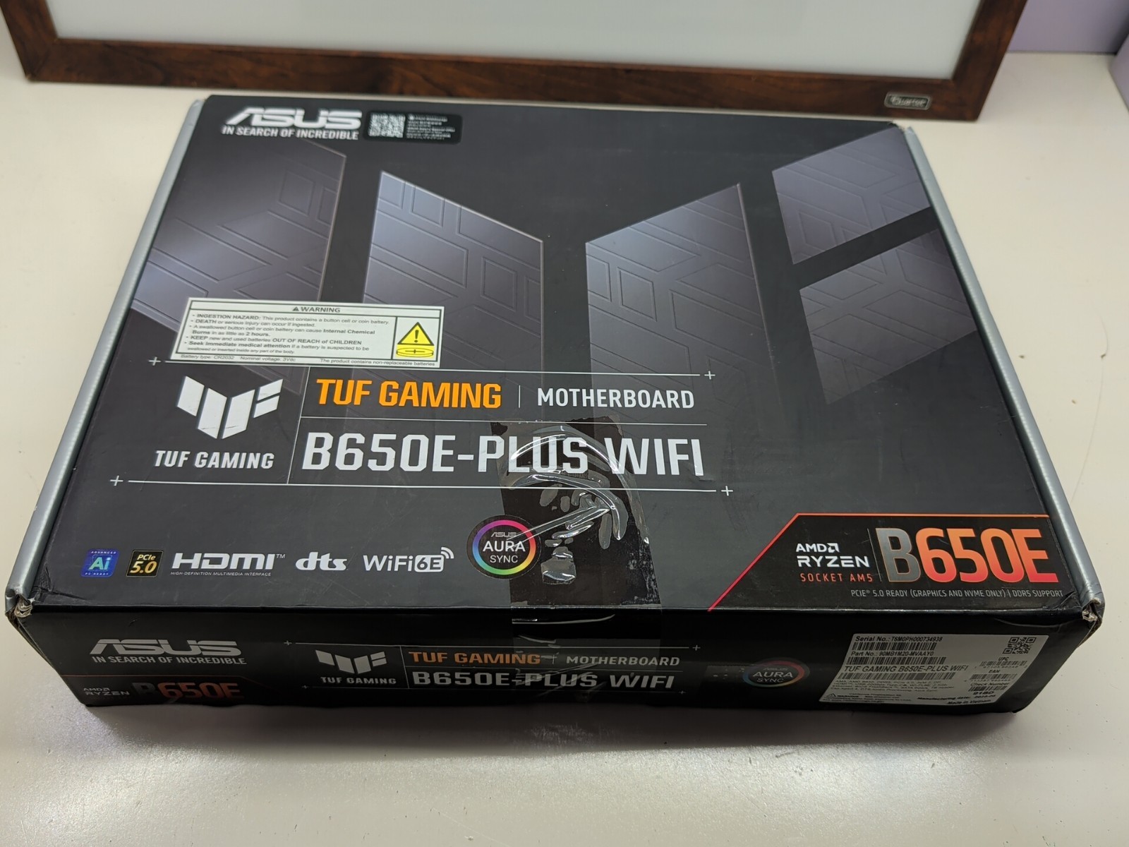 ASUS TUF GAMING B650E-PLUS WIFI AMD B650 ATX Gaming UNTESTED PARTS/REPAIRS