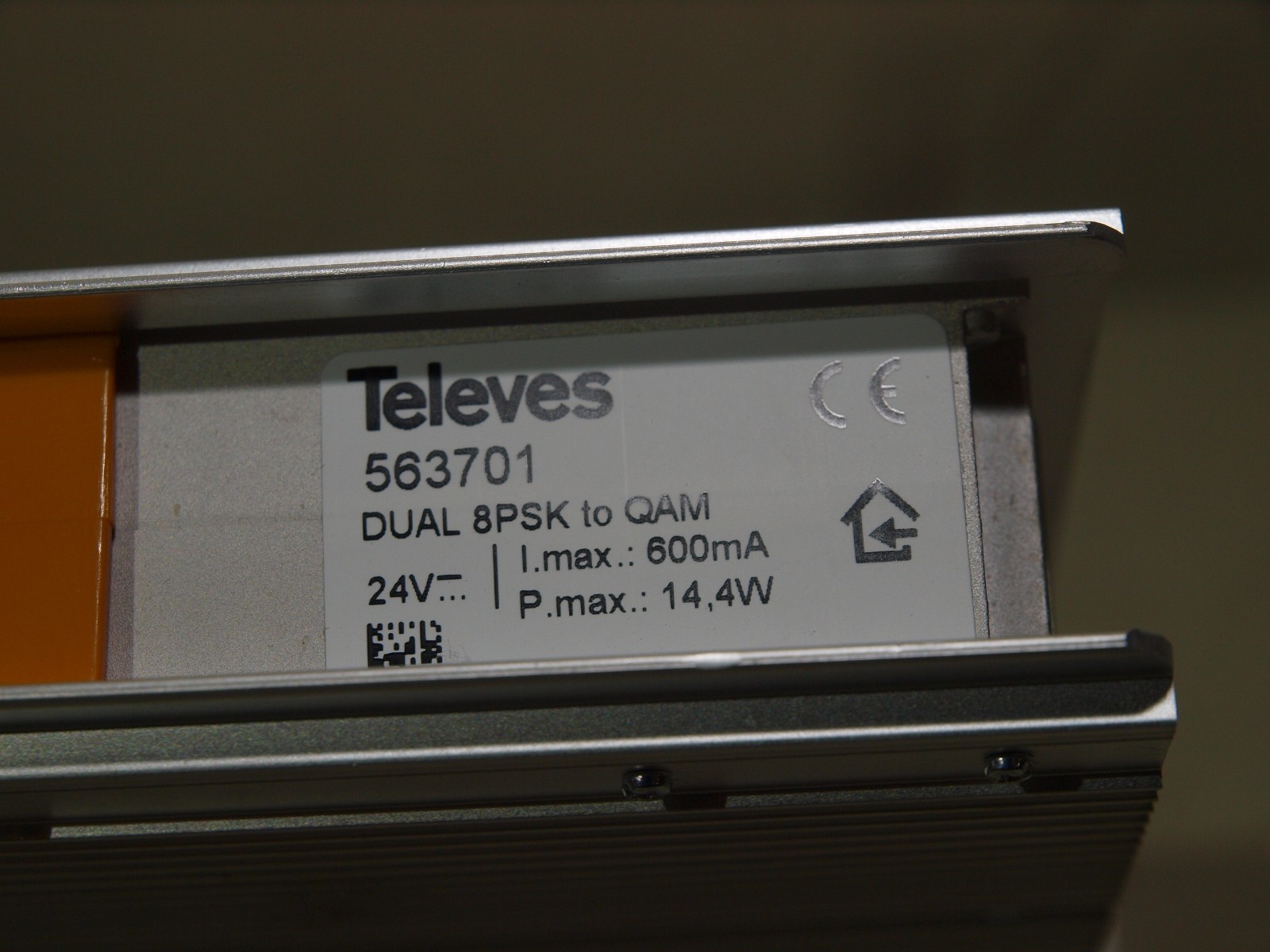 Televes 563701 8PSK/1024-QAM TWIN Transmodulator – NEW