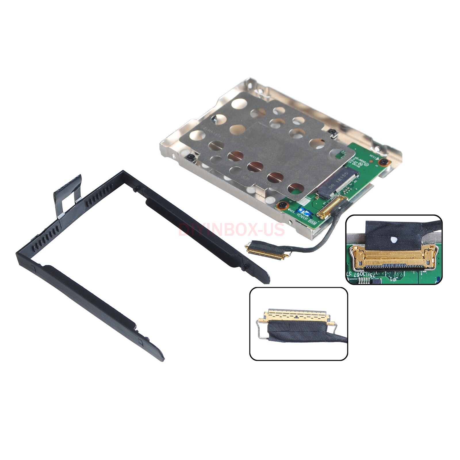 For Lenovo ThinkPad T470 T480 HDD SSD M.2 Adapter Caddy & Cable New US Ship