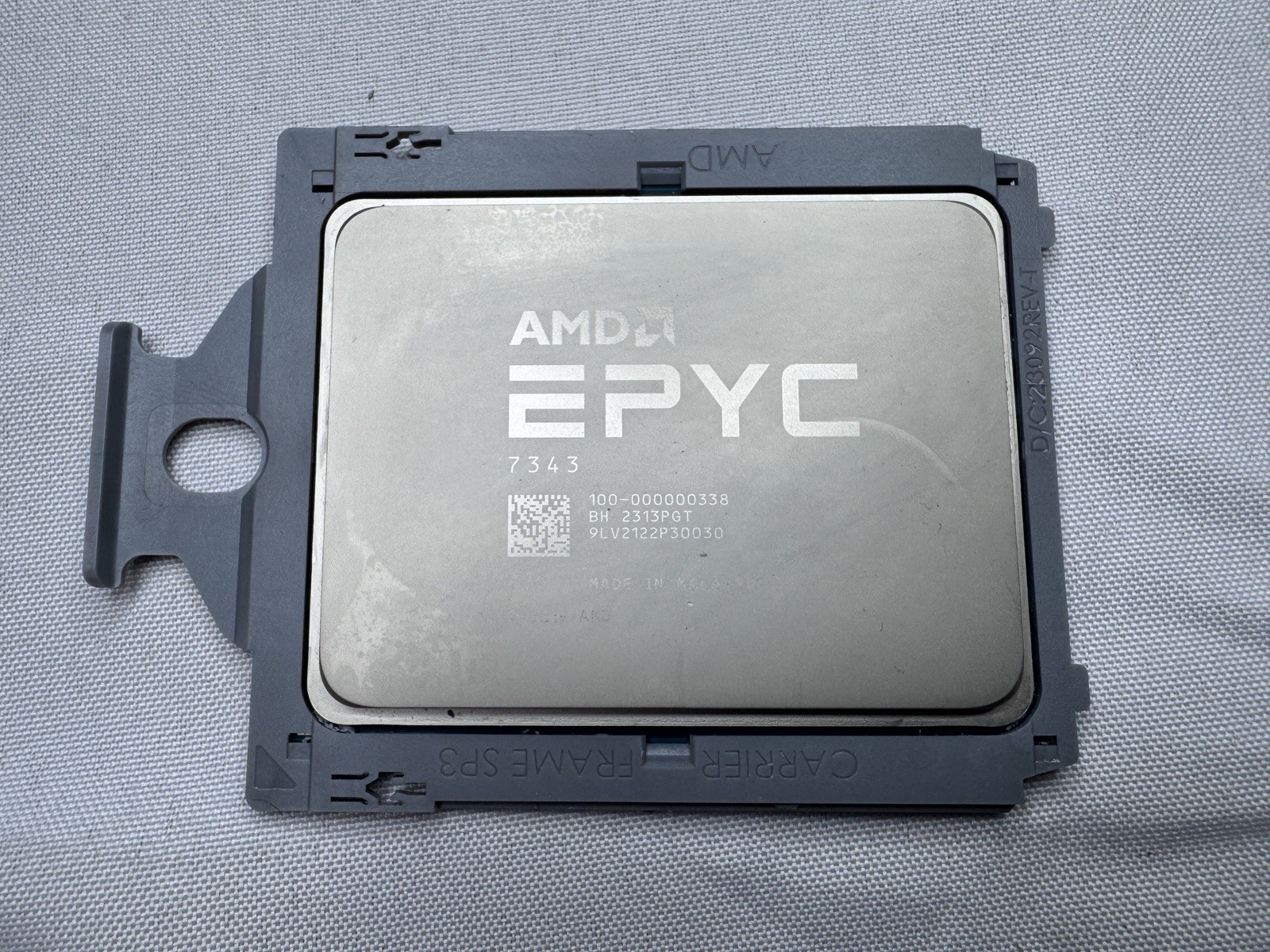 AMD EPYC 7343 16-Core 3.2GHz UP to 3.9GHz 128MB CPU 100-000000338 NO VENDOR LOCK