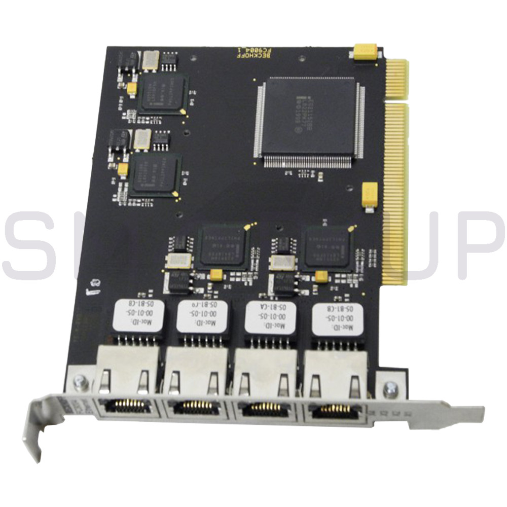 Used & Tested BECKHOFF FC9004 ETHERNET 4-PORT PCI Card