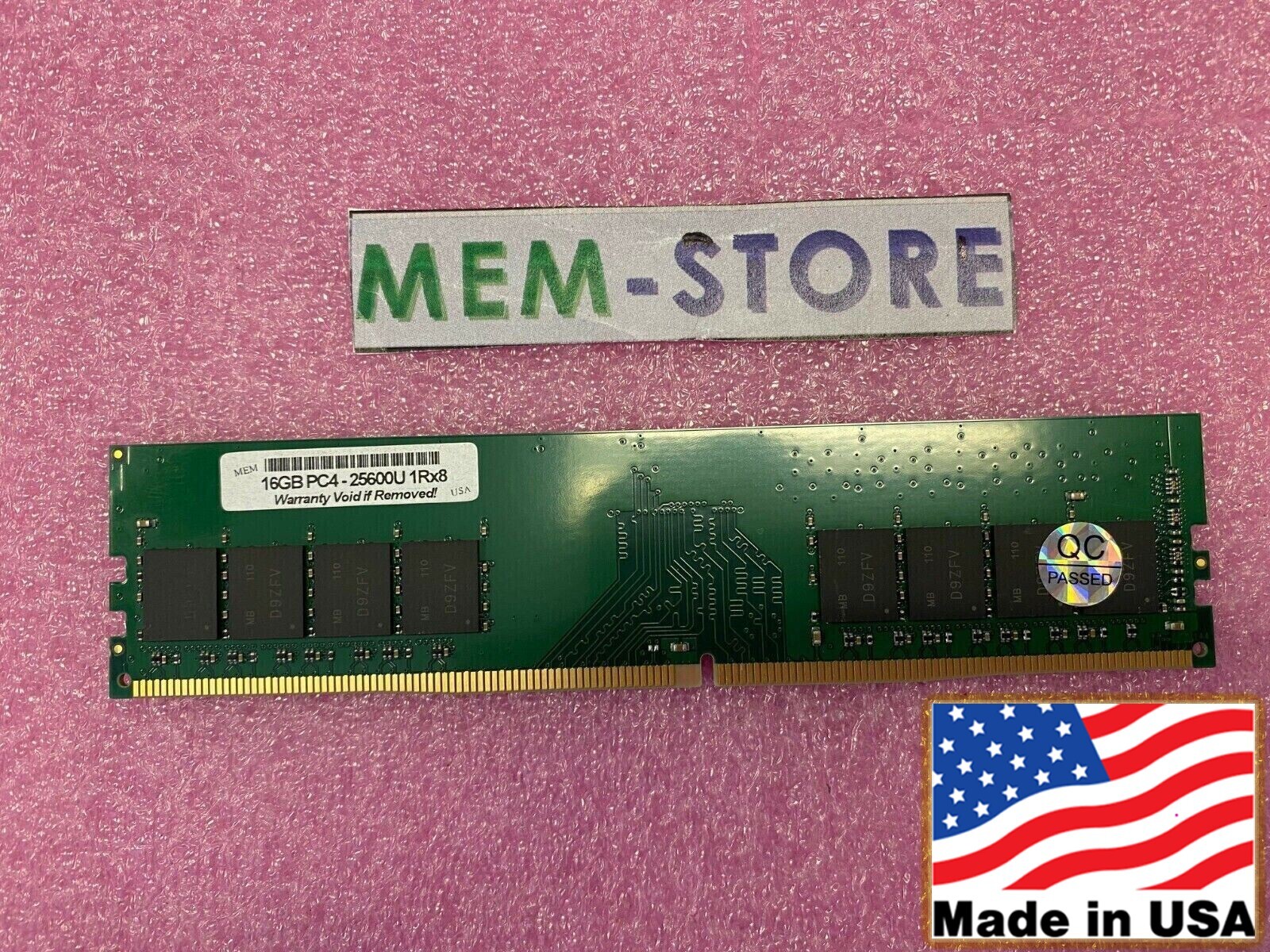 16GB DDR4-3200MHz UDIMM KVR32N22S8/16 Compatible Replacement RAM Memory