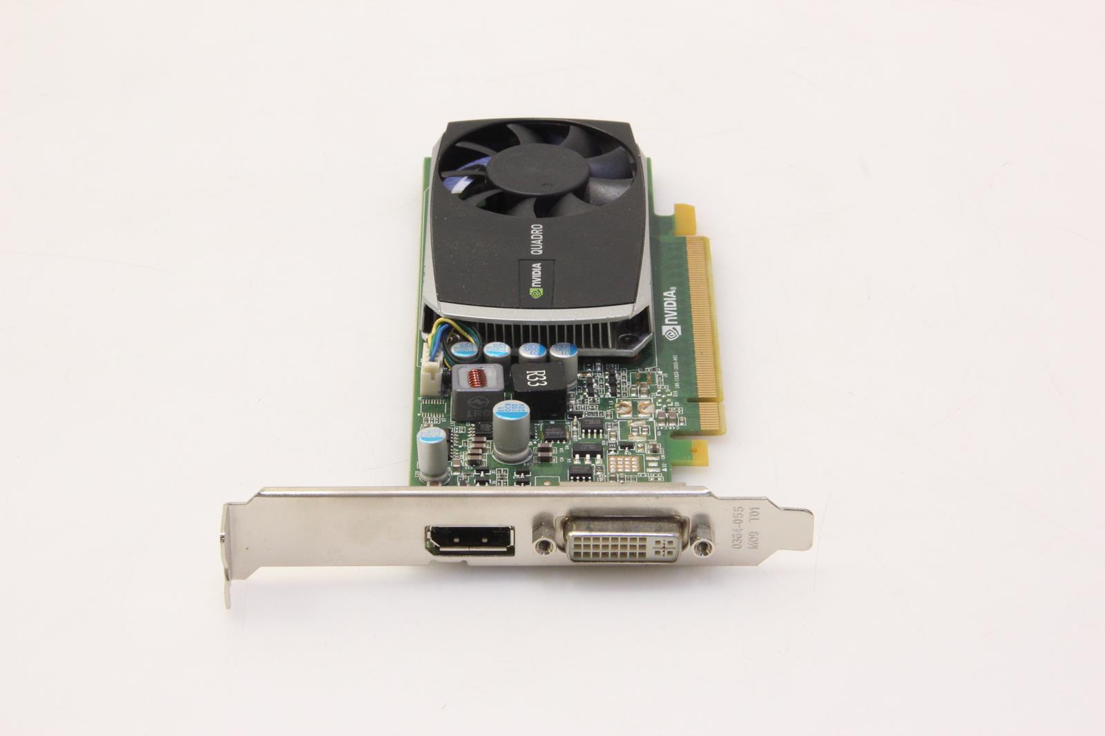 NVIDIA QUADRO 600 High Profile GRAPHIC CARD 1GB PCI-E DUAL DISPLAY. SKU219977