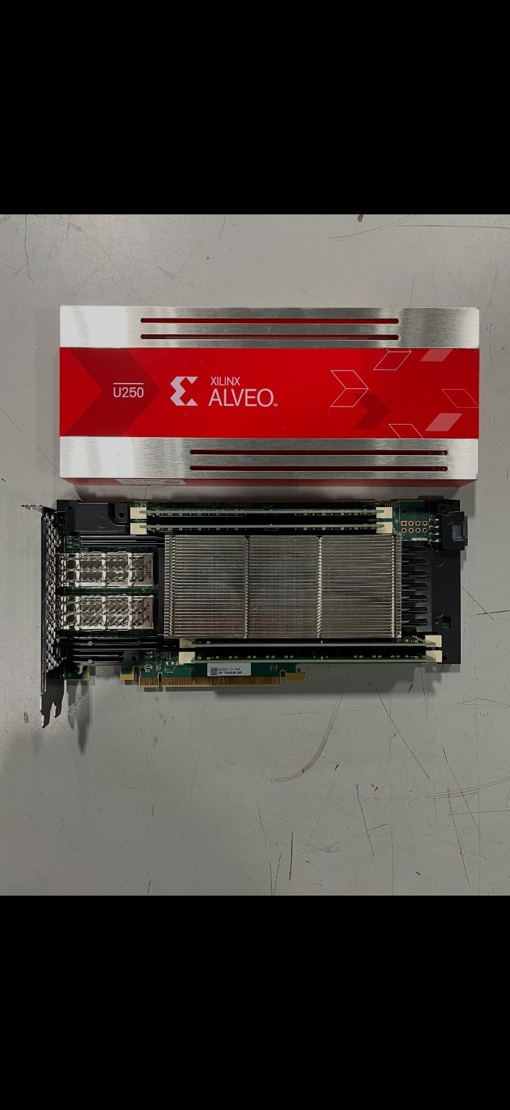 AMD Xilinx Alveo U250 P64G PQ-G FPGA Accelerator Card PCIe New