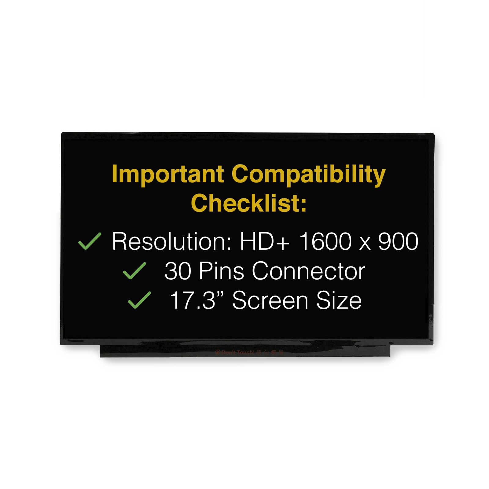 HP M50440-001 30 Pins HD+ Screen Replacement LCD Display With Tools