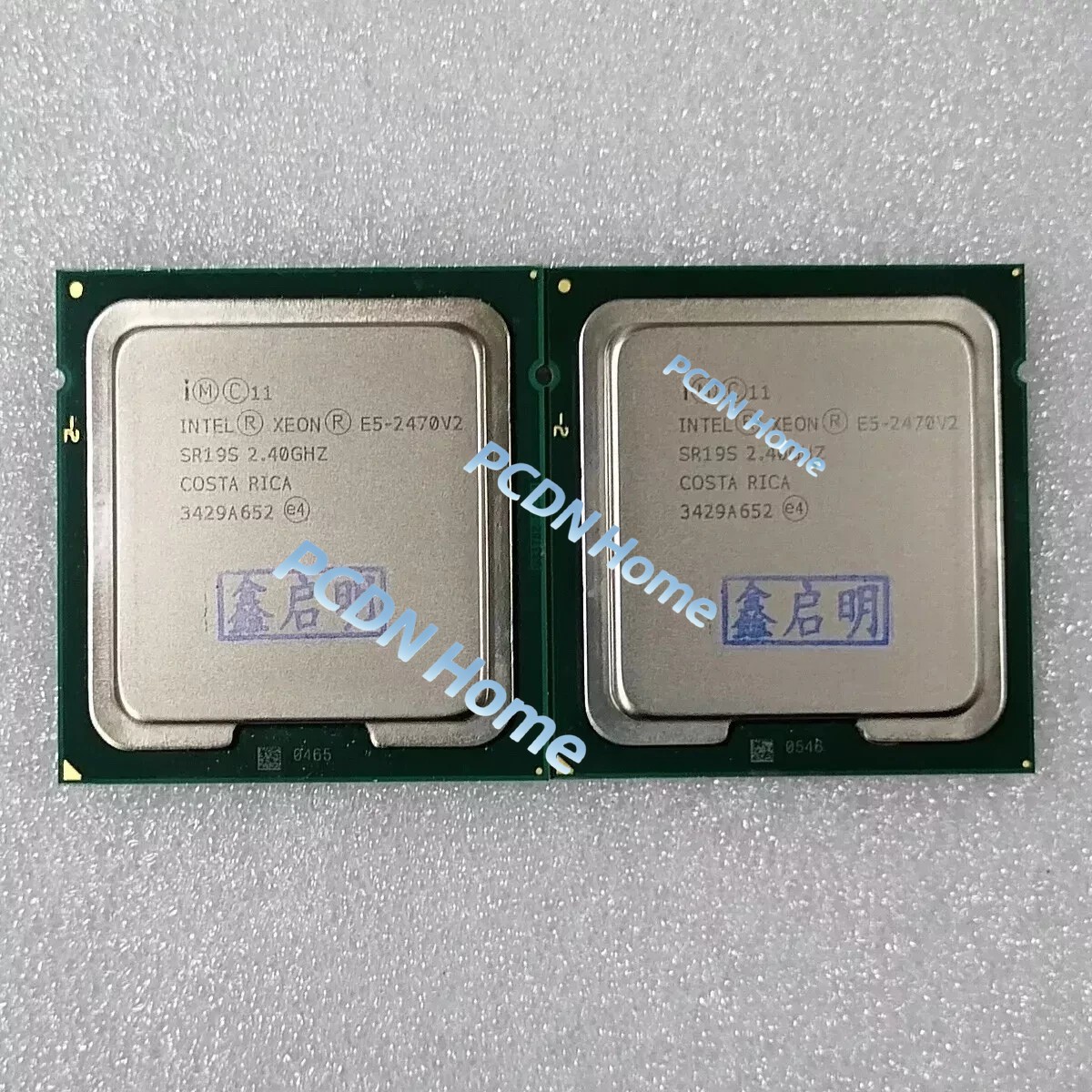 Matched pair intel Xeon E5-2470V2 E5-2470 V2 2.4GHz 10C 20 Threads L3-25MB CPU-