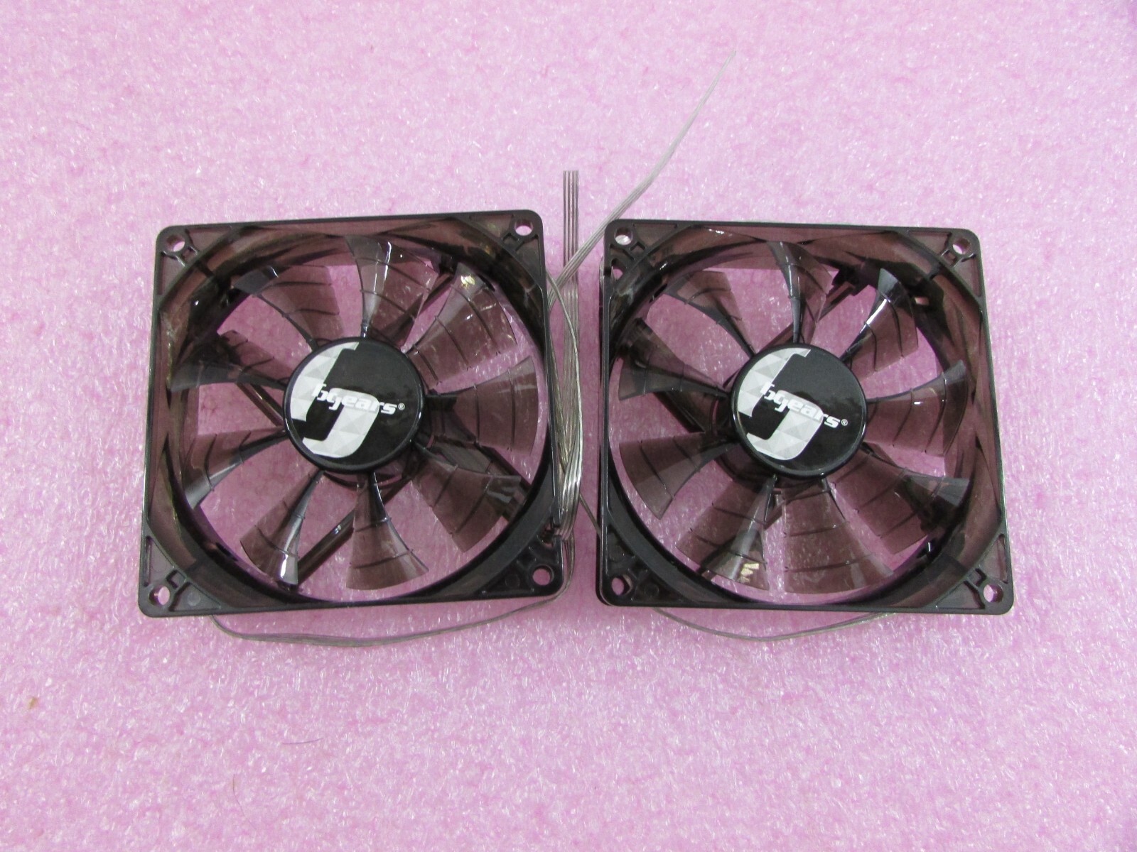 Lot Of 2 Bgears b-Blaster 90 12V 6W 78CFM Fan 90 x 90 x 25mm 18″ 4-Wire b-PWM90