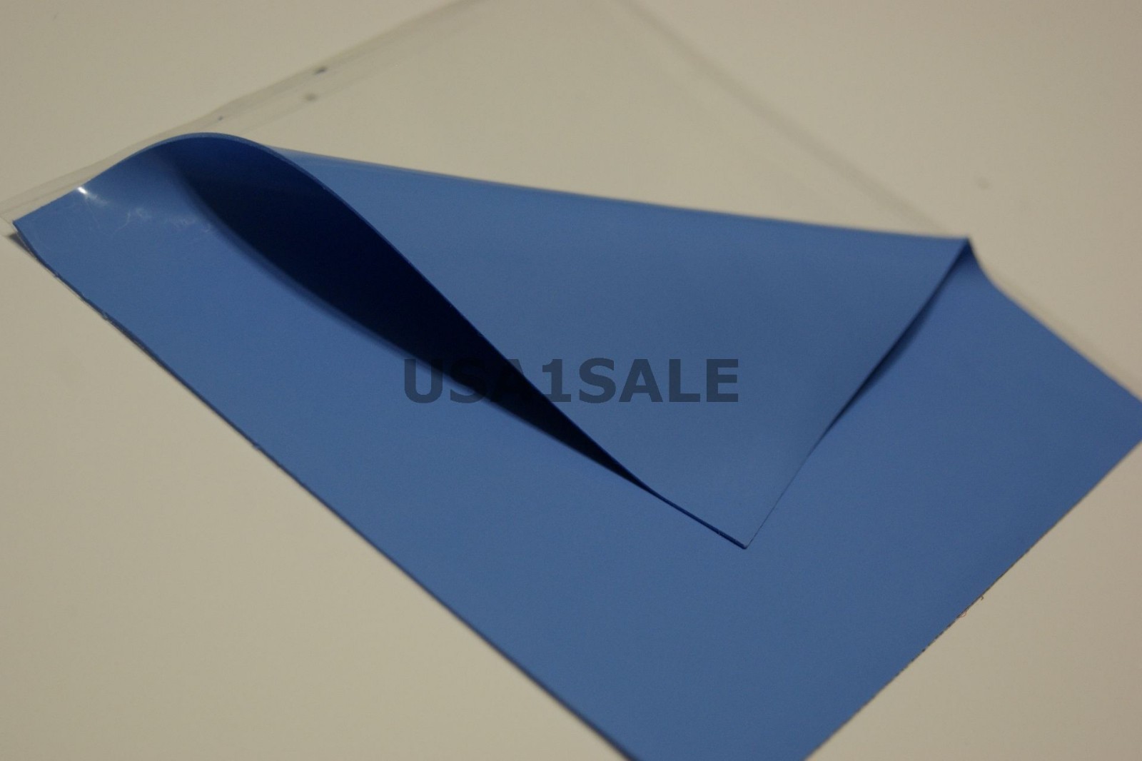 100x100x0.5mm Chip GPU Heatsink Silicone Compound Thermal Conductive Pad Blue