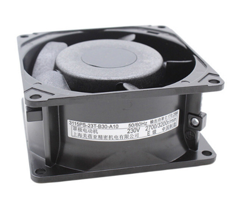 3115PS-23T-B30 8CM 8038 220V 10/ 8W High Temperature Resistant AC Fan
