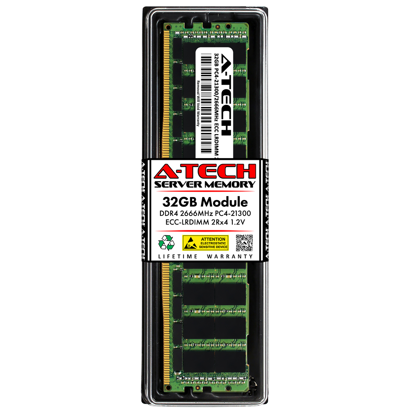 32GB 2Rx4 PC4-2666 LRDIMM Intel Xeon E5-1650V3 E5-2609V4 E5-4655V3 Memory RAM