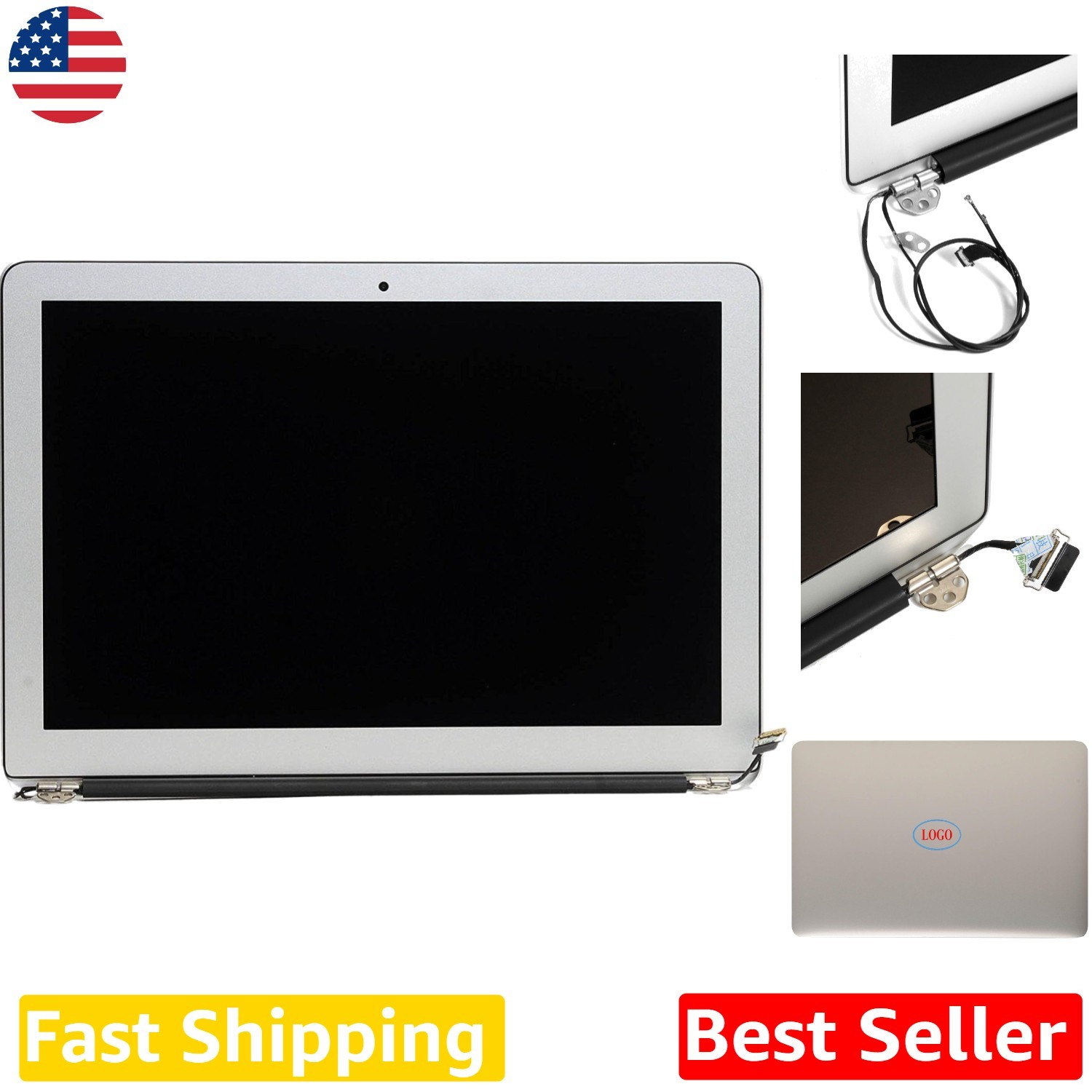 MacBook Air 13″ A1466 LCD Screen Assembly – Glossy 1440×900 Display