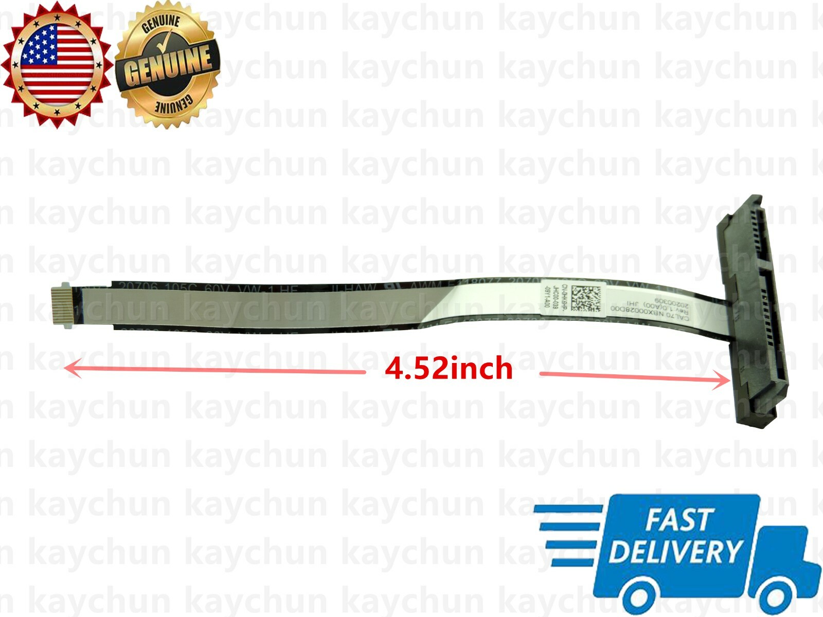 Original For DELL INSPIRON 17 5770 SATA HDD Drive Connector Cable 0HK6HP HK6HP
