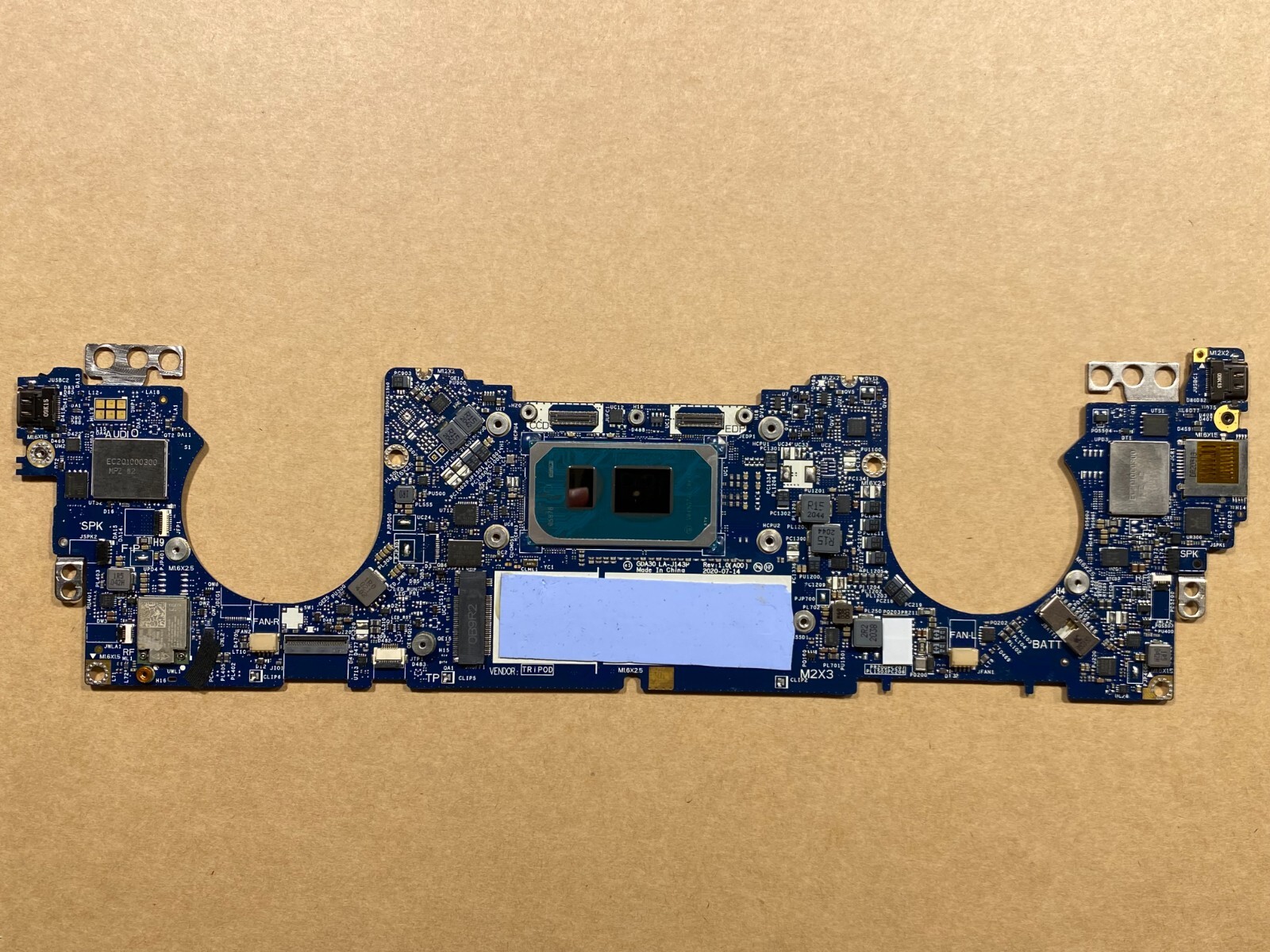 NEW Dell XPS 13 9310 Motherboard Intel i7-1185G7 16GB MRT12 DMPXV FWJMY LA-J143P