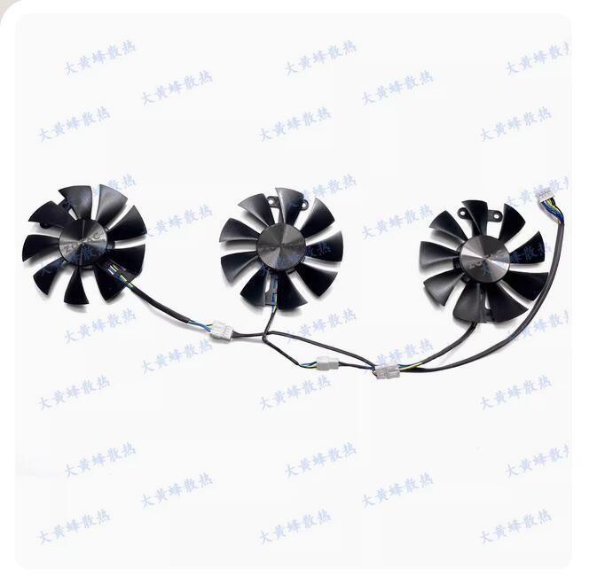 For ZOTAC GTX970 980ti AMP Edition Graphics Card Cooling Fan GA91S2U Parts