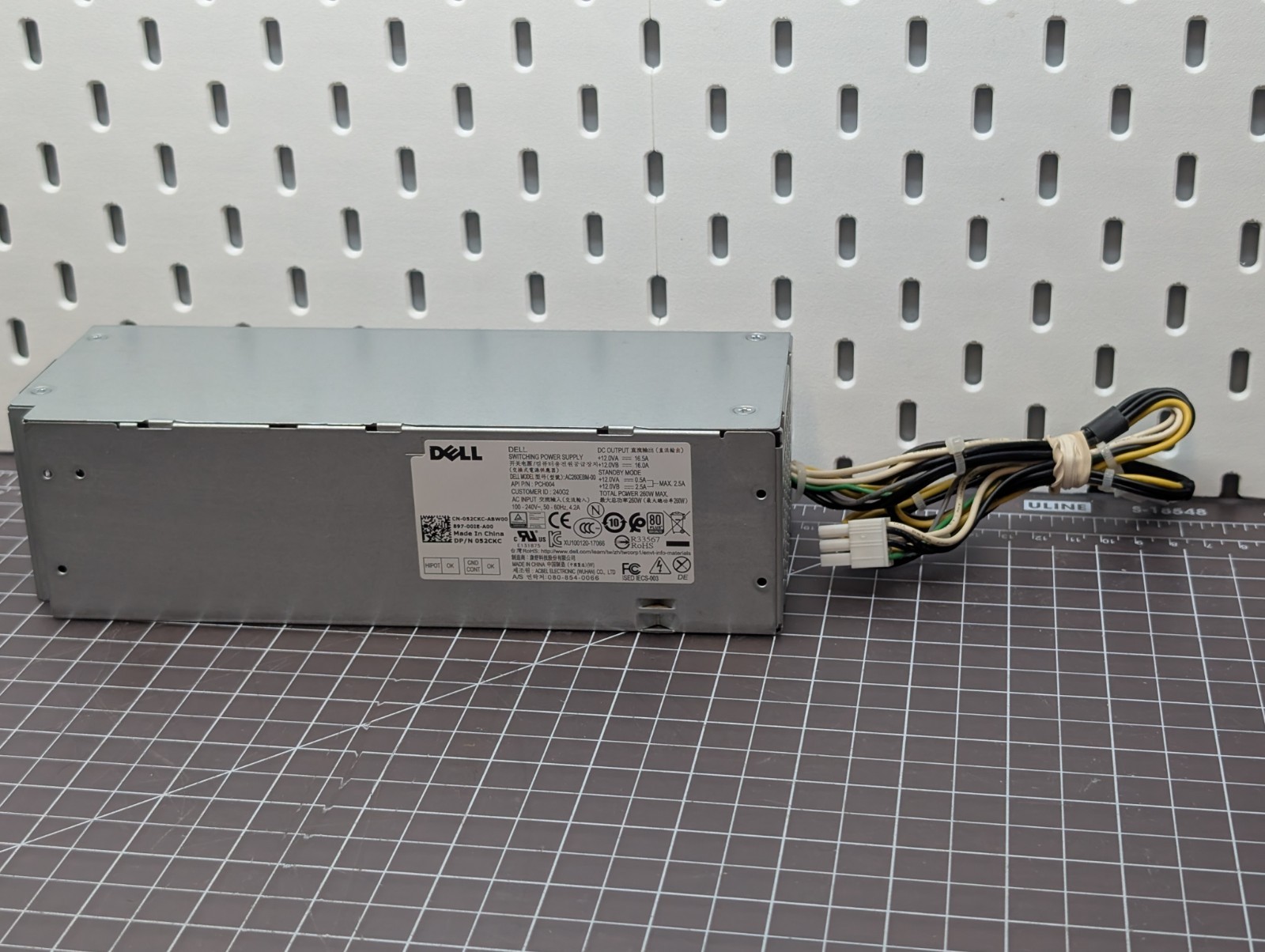 DELL OPTIPLEX 7070MT 260W POWER SUPPLY AC260EBM-00 52CKC 052CKC