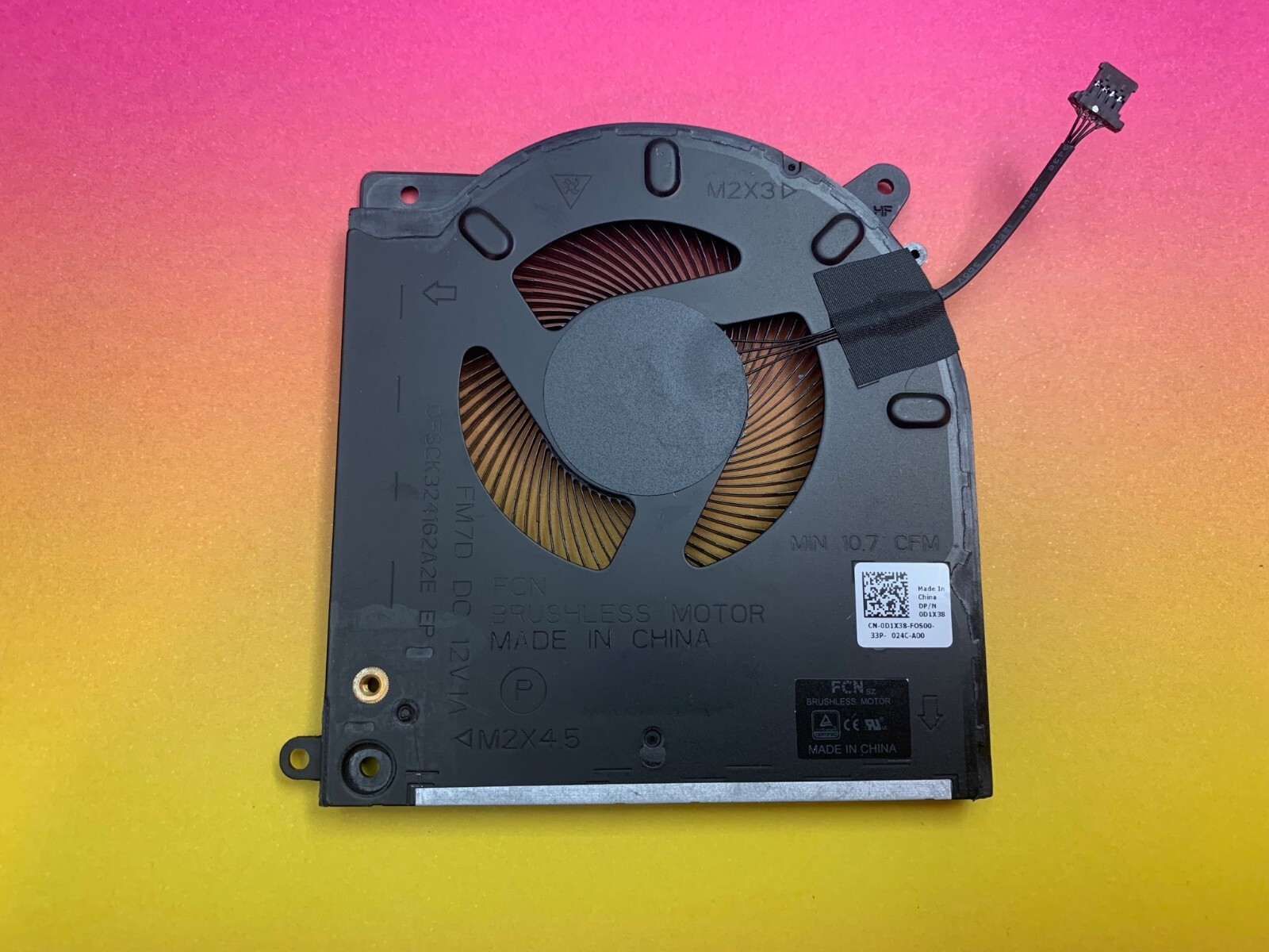 Fan CPU Fan Dell M15 R3 M15 R4 RTX 2070 3070 0TG9V0 0D1X38 4 PIN