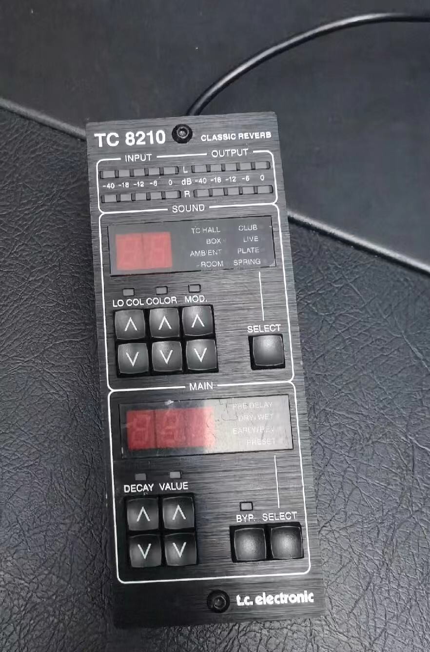 90%new 1PC tc 8210 reverb controller