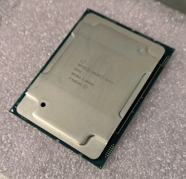 Intel Xeon Gold 6152 22 Core 2.1GHz 22C 140W SR3B4 CPU Processor 2.10GHz