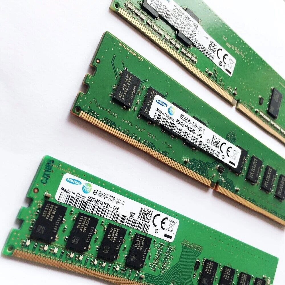 Samsung DDR4 4GB 8GB 16GB RAM 2400 Desktop Memory PC4-19200 PC4 21300 PC4-25600