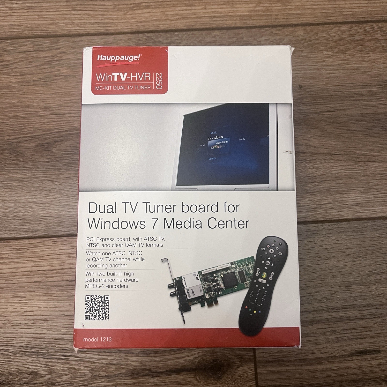 Hauppauge WinTV-HVR 2250 Dual TV Tuner for Windows Media Center NTSC OPEN BOX