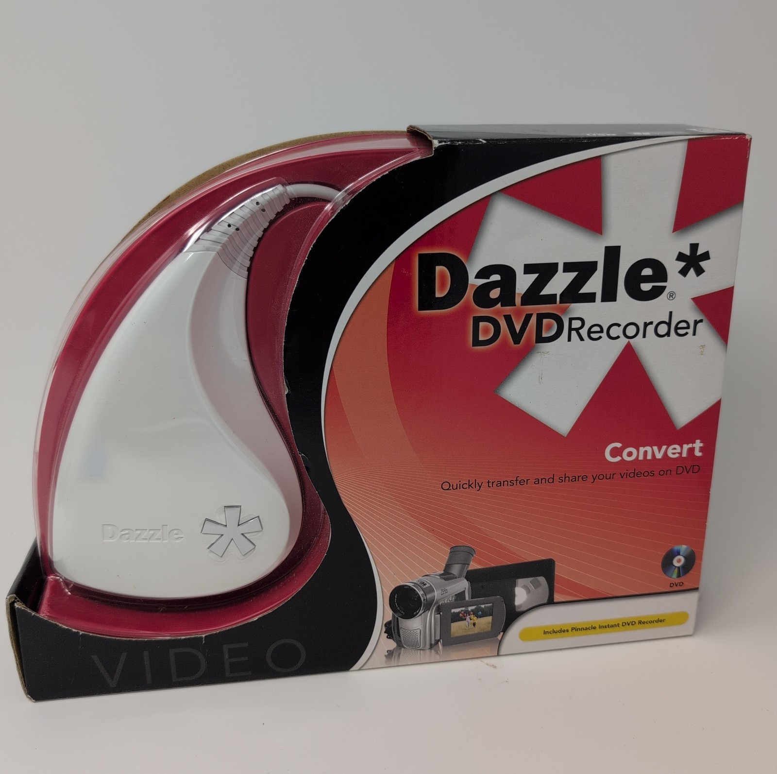 Pinnacle Dazzle DVD Recorder HD Capture Video From Devices Mobile Web PC