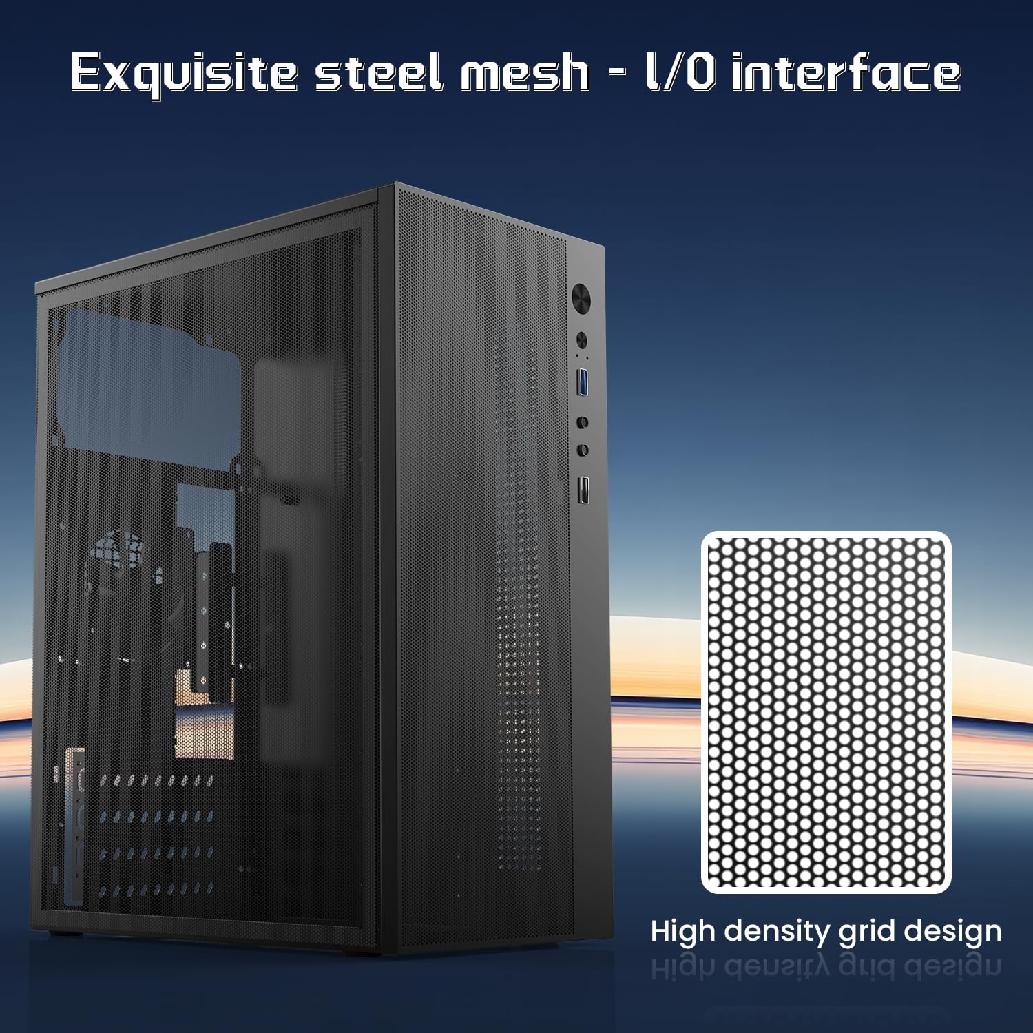 Micro ATX case, Mini itx case with USB3.0, USB2.0 I/O Port,&Standard ATX PSUs…