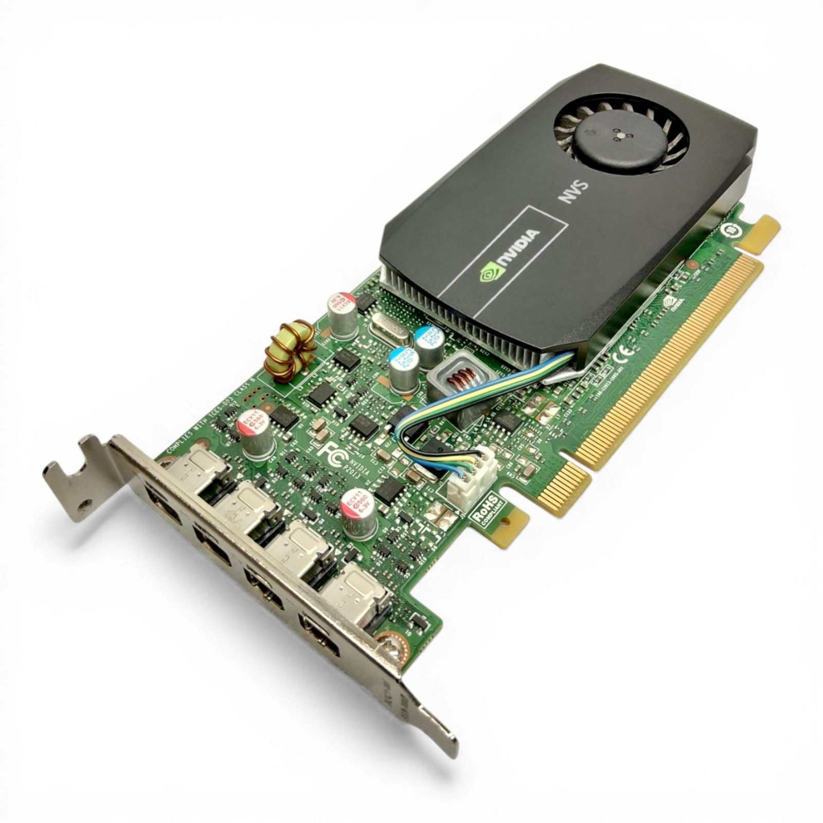 HP NVIDIA NVS 510 2GB GDDR3 4X MDP PCI-E GPU Graphics Card 700101-002, 721795-00