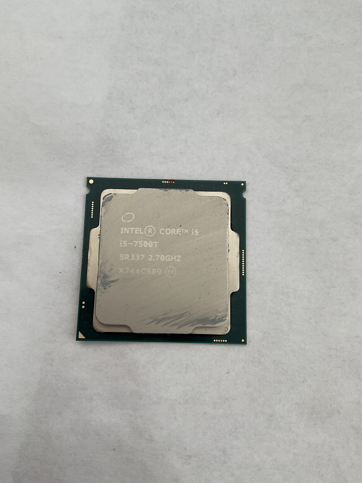 INTEL CORE i5-7500T SR337 2.70GHZ Processor CPU Tested