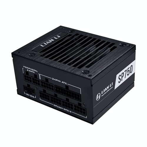 Lian Li SP750 V2 Gold 750W SFX Power Supply ATX 3.1