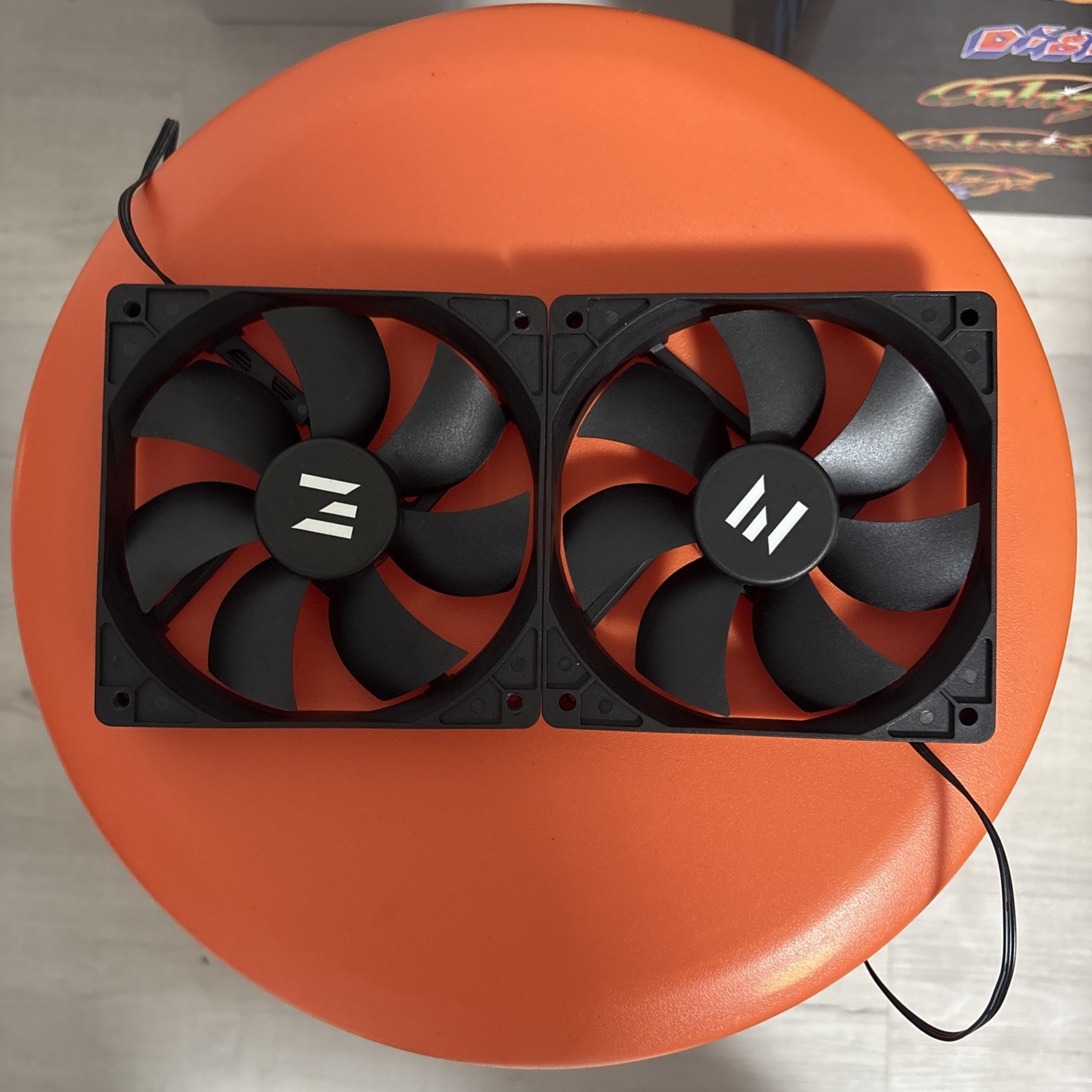 2x Zalman ZA1225ASL 120mm Case Fans – Hydro Bearing Cooling Fans
