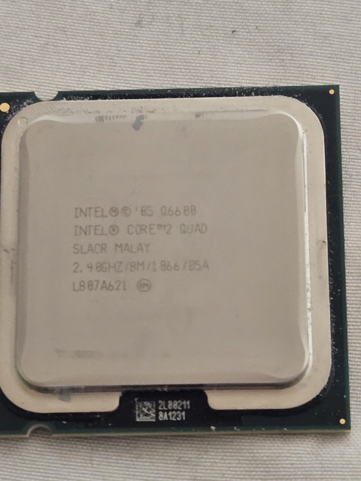 Intel Core 2 Quad Q6600 4-Core 2.40GHz 1066MHz LGA775 SLACR DELL XPS 420