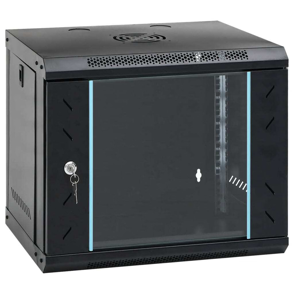 9U Wall Mounted Network Cabinet 19″ IP20 20.9×15.7×17.7