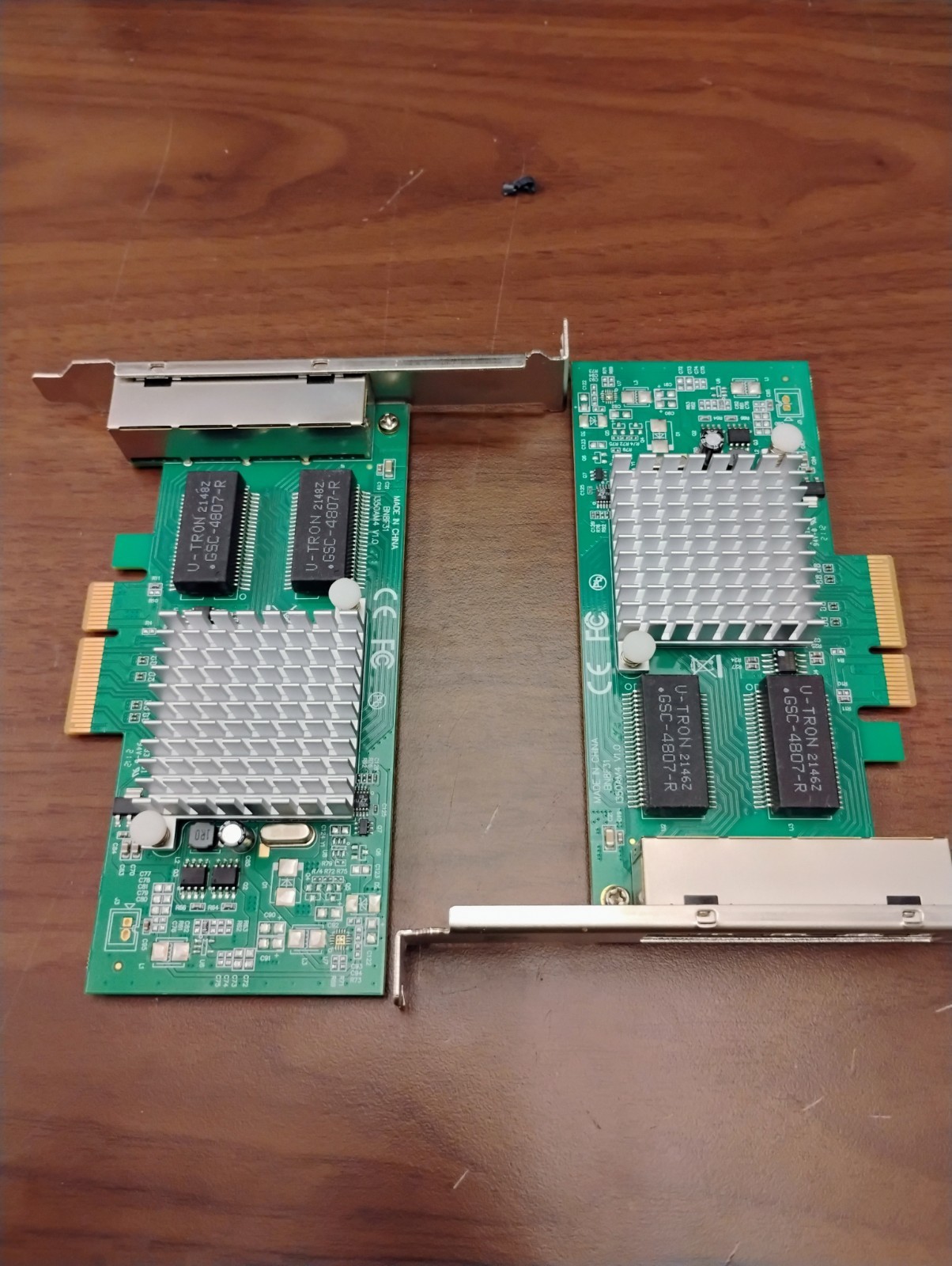 Intel I350-GE-4T-X4 4-Port RJ45 Ethernet Network Adapter PCIe Card