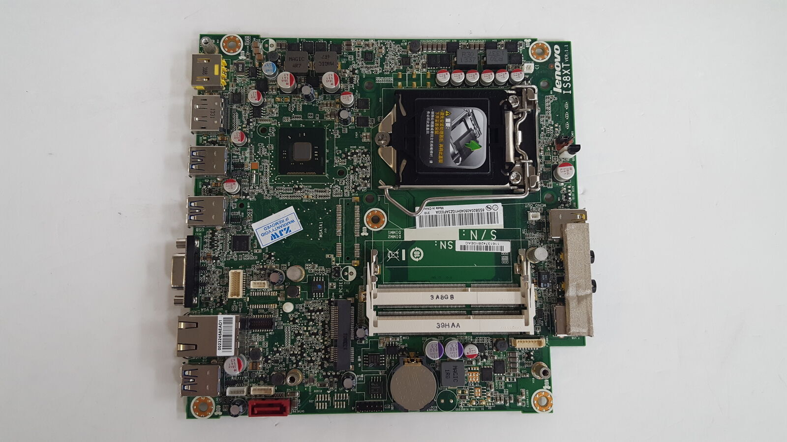 Lenovo ThinkCentre M93p VGA DP IS8XT LGA 1150 DDR3 Desktop Motherboard 03T7186