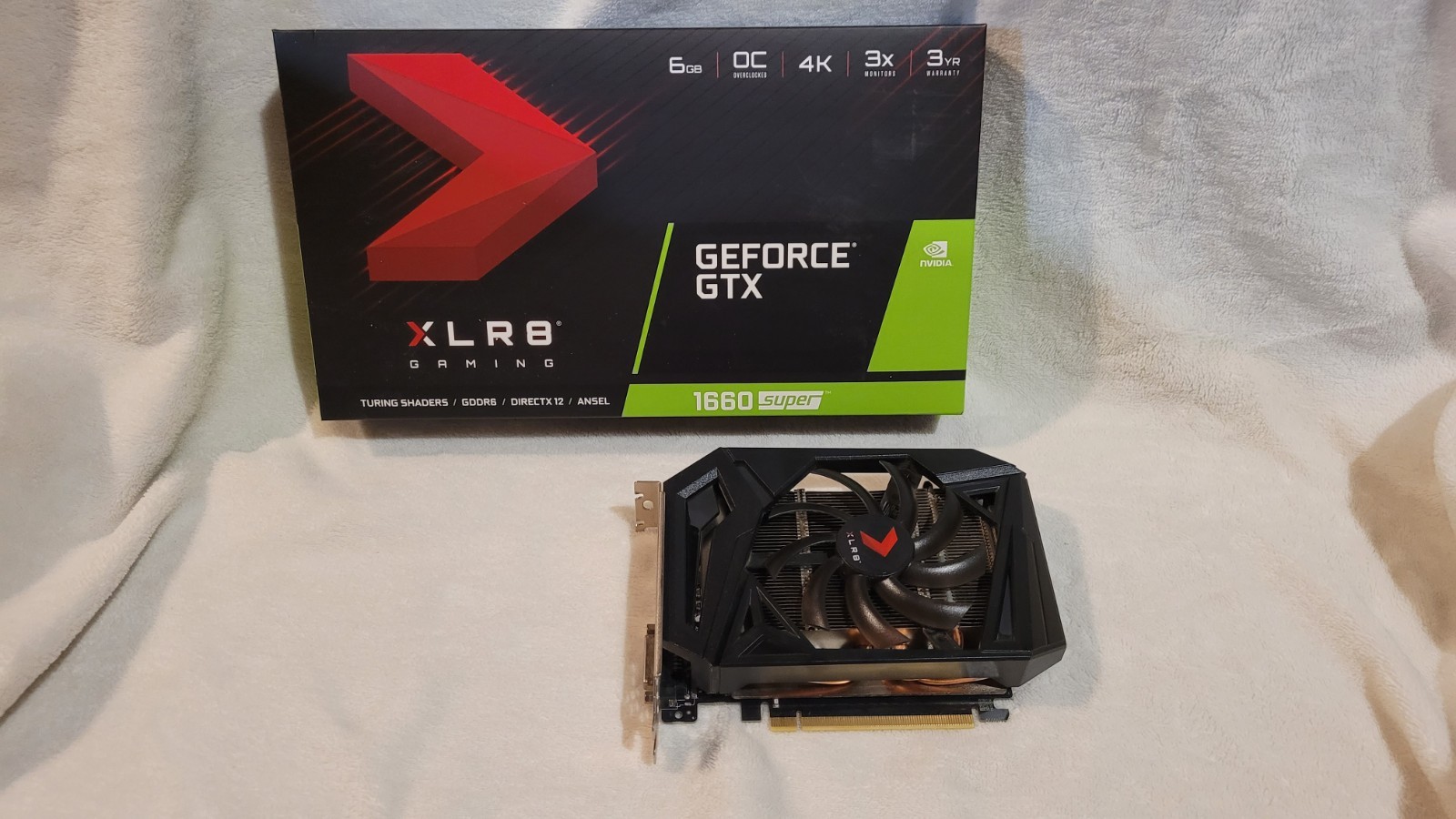 PNY NVIDIA GeForce GTX 1660 Super 6GB GDDR6 XLR8