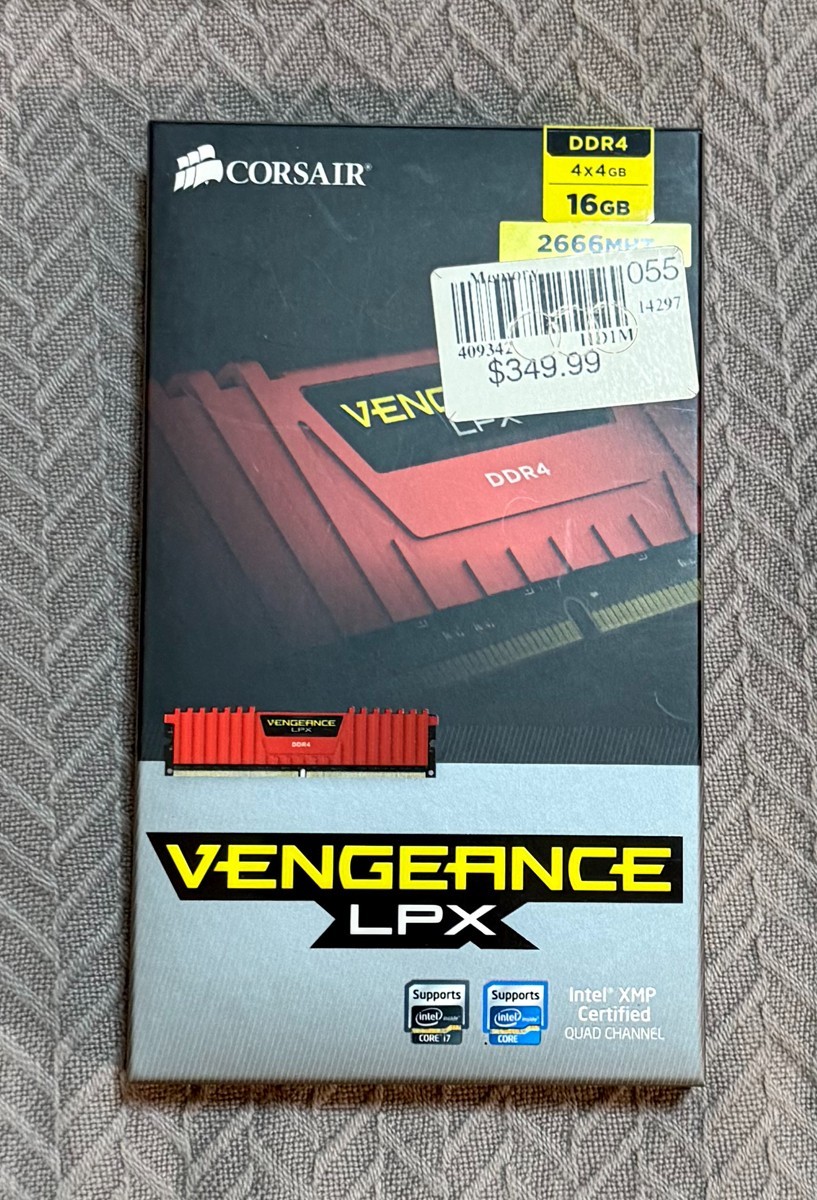Corsair Vengeance LPX 4X4GB 16GB DDR4 2666MHz (CMK16GX4M4A266C15R)