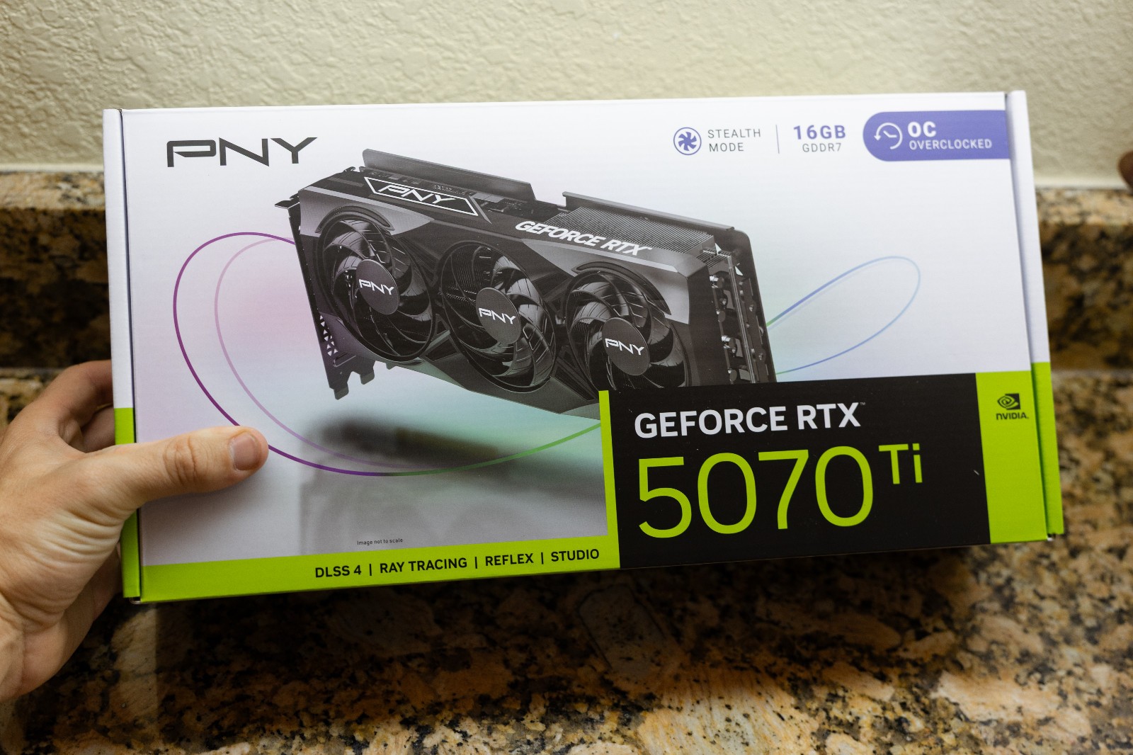 New PNY NVIDIA RTX 5070 Ti OC Graphics Card 16GB