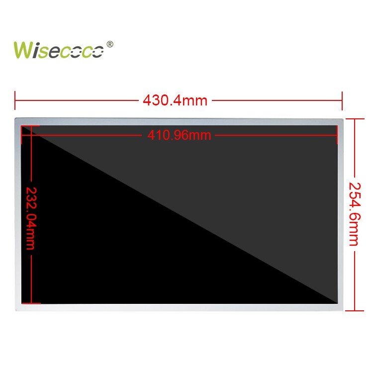 18.5» High Brightness 1920×1080 Sunlight Readable Touch Screen Lcd Display KIY