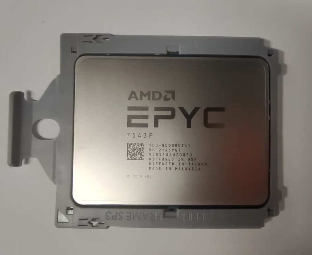 AMD EPYC 7543P 2.8GHz 3.7GHz 32 cores 64 threads 225W CPU processor Unlocked