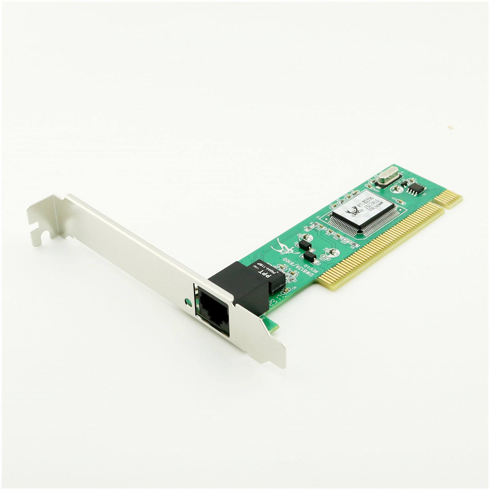 1x 10/100Mbps PCI Ethernet Network Card RTL8139D Desktop LAN Card No Need Driver