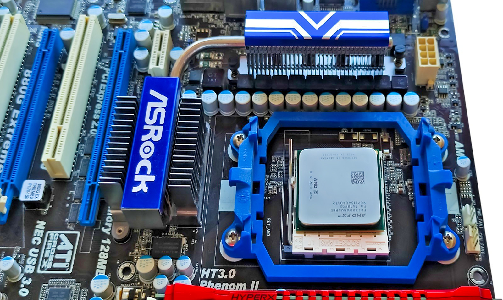 AMD FX-4300 + ASRock 880G Extreme3 + 8GB Kingston HyperX Savage DDR3 – Working