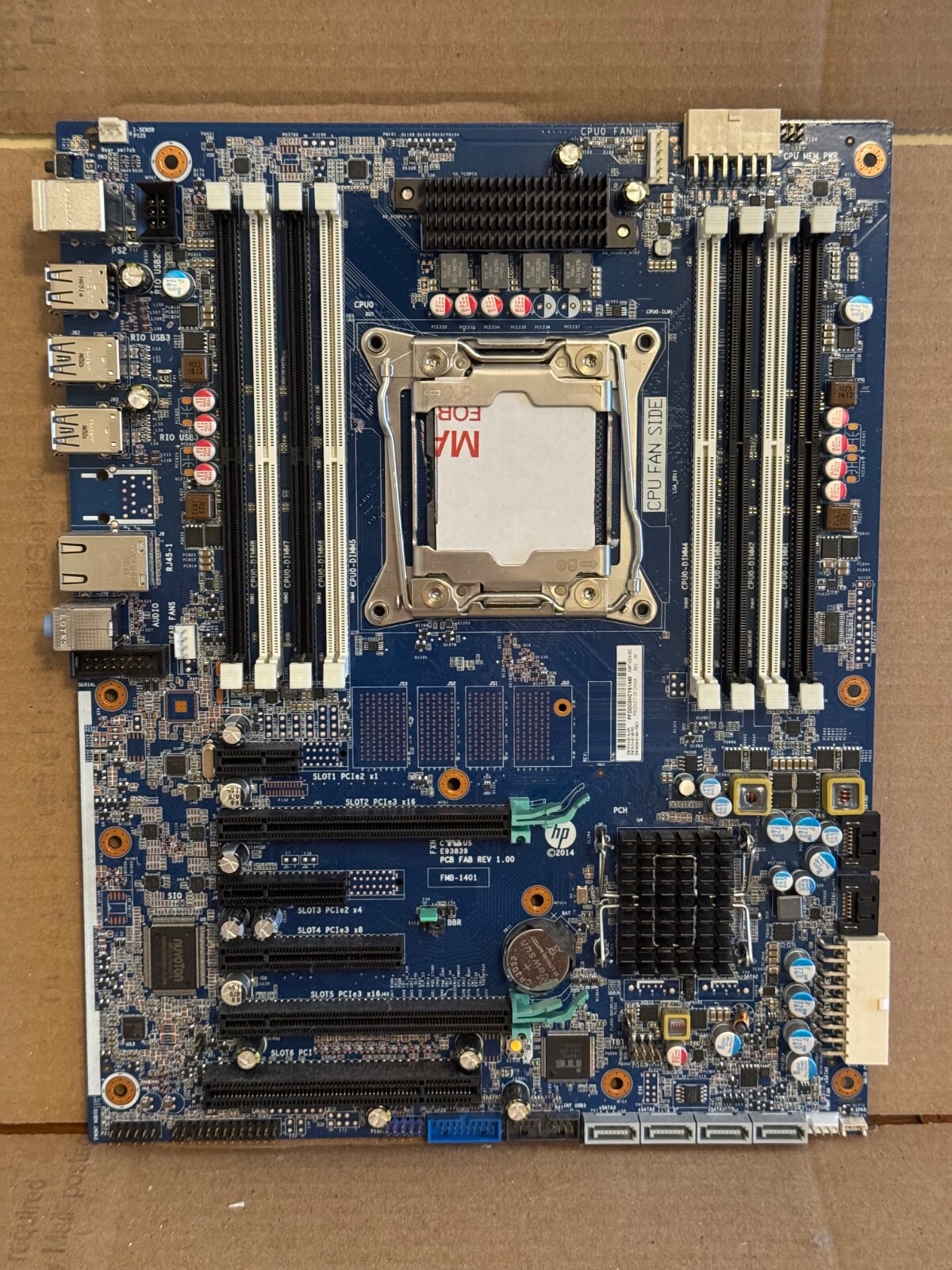 HP Z440 Workstation Motherboard | DDR4 LGA2011-3 | 761514-001 | 710324-002 |