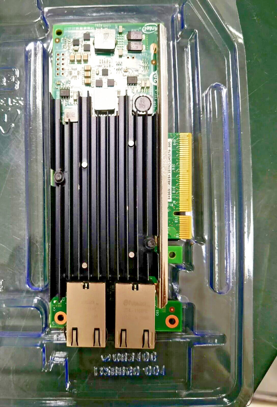 Intel X540-T2 X540T2BLK 10G Dual RJ45 Ports PCI-Express Ethernet NIC w Yottamark