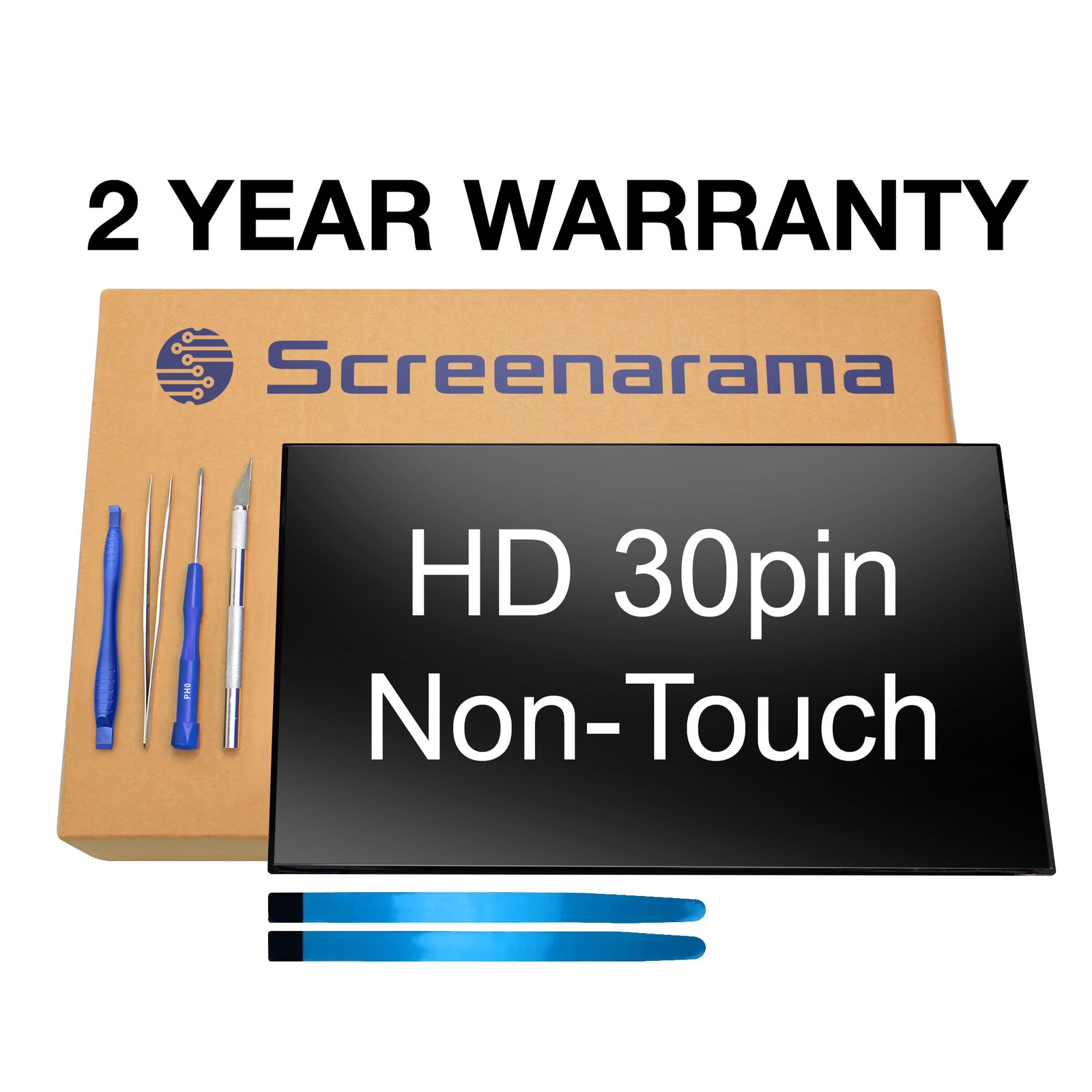 AUO B156XTN08.2 HW0A HD 30 pin Matte LCD Screen + Tools SCREENARAMA *FAST