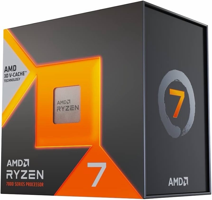 AMD Ryzen 7 7800X3D 8-Core 16-Thread 5.0GHz 104MB Cache Socket AM5 Processor