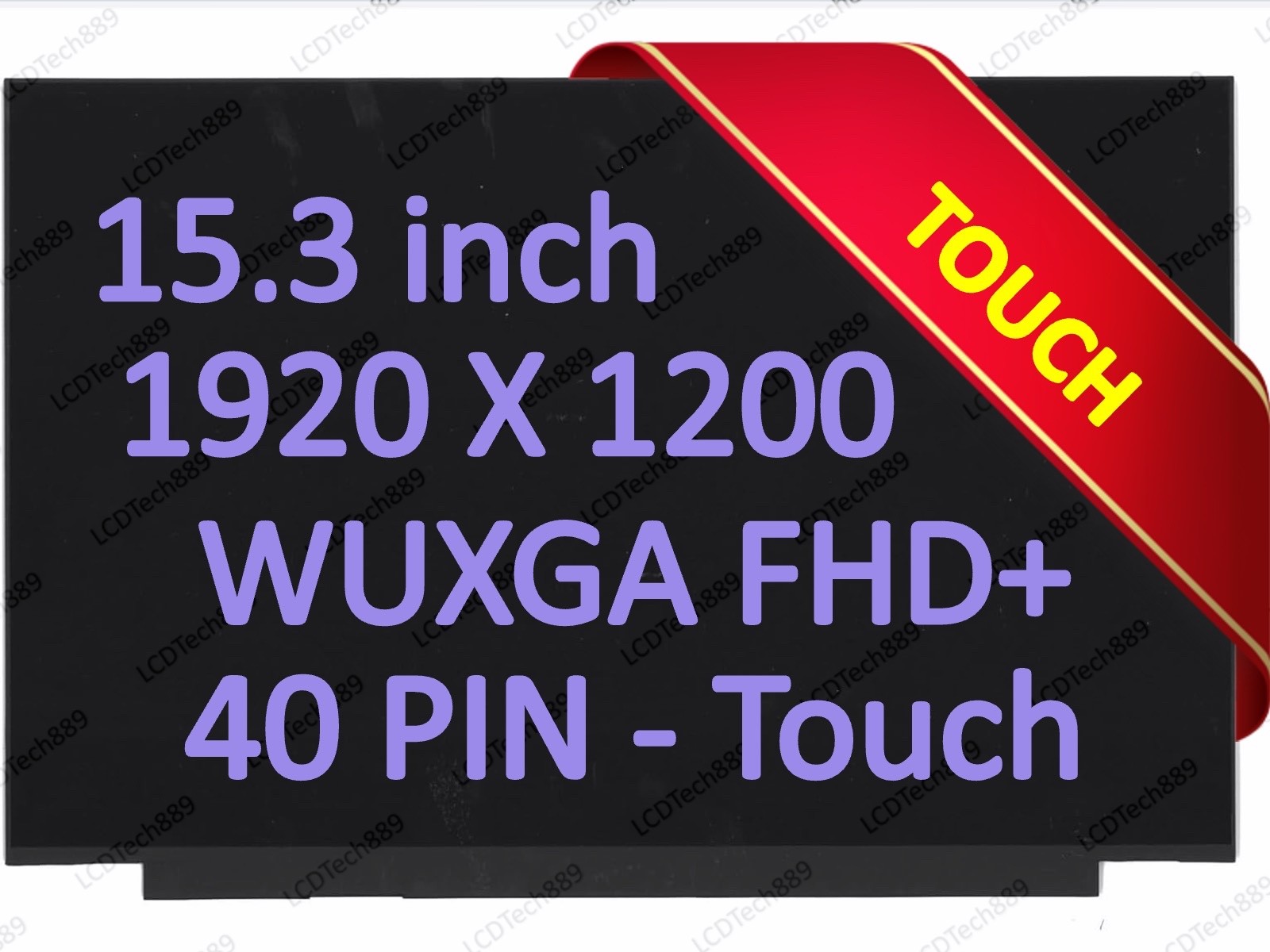 N153JCN-ELK REV.C1 LCD Screen 15.3″ FHD+ 40 Pins LED On-Cell Touch Display New