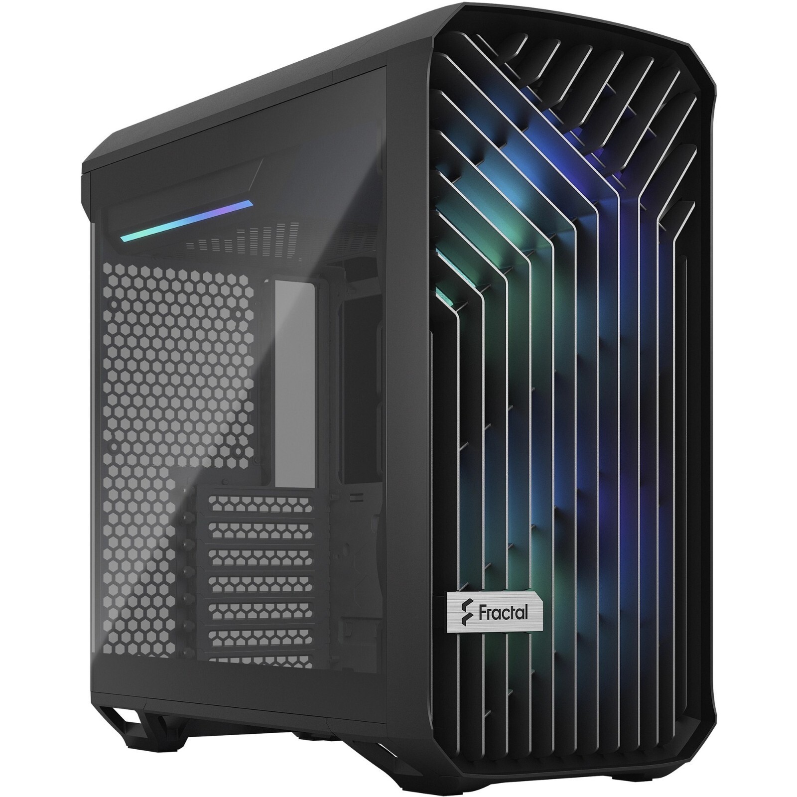 Fractal Design FD-C-TOR1C-02 Torrent Compact RGB Black TG Light – Tempered Glass