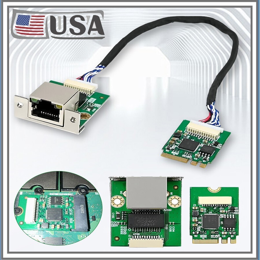 M.2 A+E 2.5GbE Intel I226-V Ethernet NIC Card Multi-Gig 2.5G/1G/100M NGFF 2230